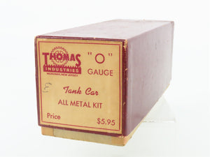 O Scale 2-Rail Thomas Industries BRASS Kit Undecorated Single Dome Tank Car