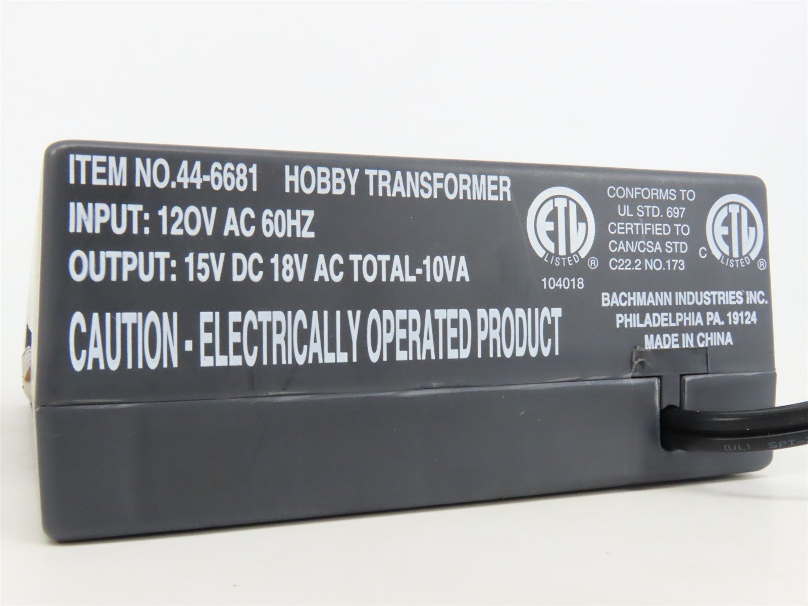 Bachmann Spectrum Magnum Transformer