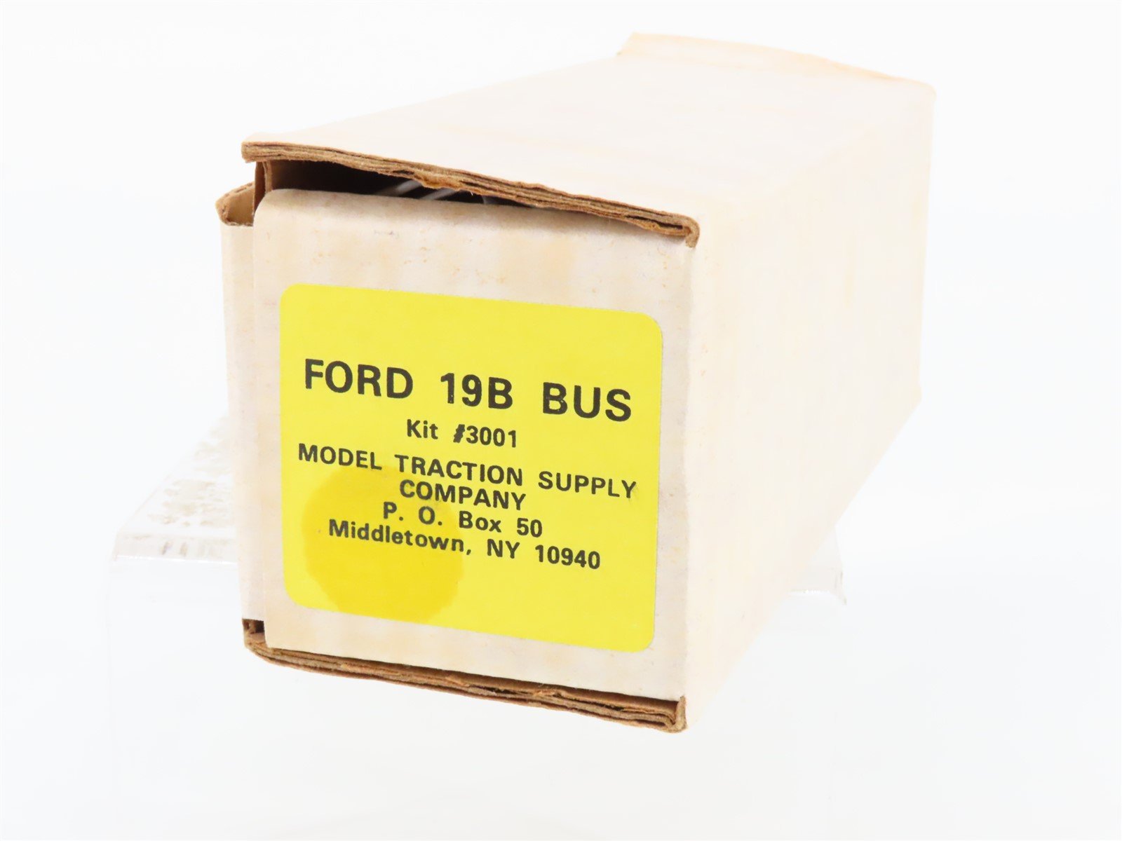 HO 1/87 Scale Model Traction Supply Kit #3001 Undecorated Ford 19B Bus 2-Pack