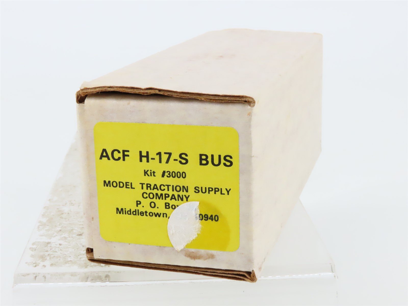 HO 1/87 Scale Model Traction Supply Kit #3000 Undecorated ACF H-17-S Bus