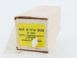 HO 1/87 Scale Model Traction Supply Kit #3000 Undecorated ACF H-17-S Bus