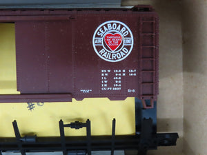 LOT of 4 HO Scale Athearn Bev-Bel Kits SAL Seaboard Air Line 40' Box Cars
