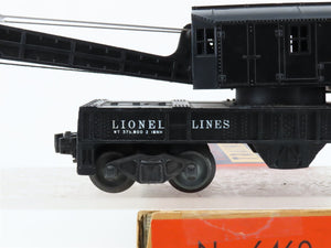 O Gauge 3-Rail Lionel Lines 6460 Bucyrus Erie Class 250 Operating Crane Car