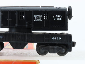 O Gauge 3-Rail Lionel Lines 6460 Bucyrus Erie Class 250 Operating Crane Car