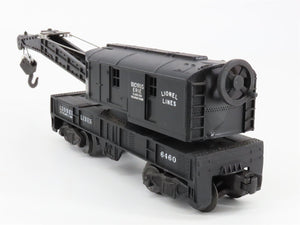 O Gauge 3-Rail Lionel Lines 6460 Bucyrus Erie Class 250 Operating Crane Car