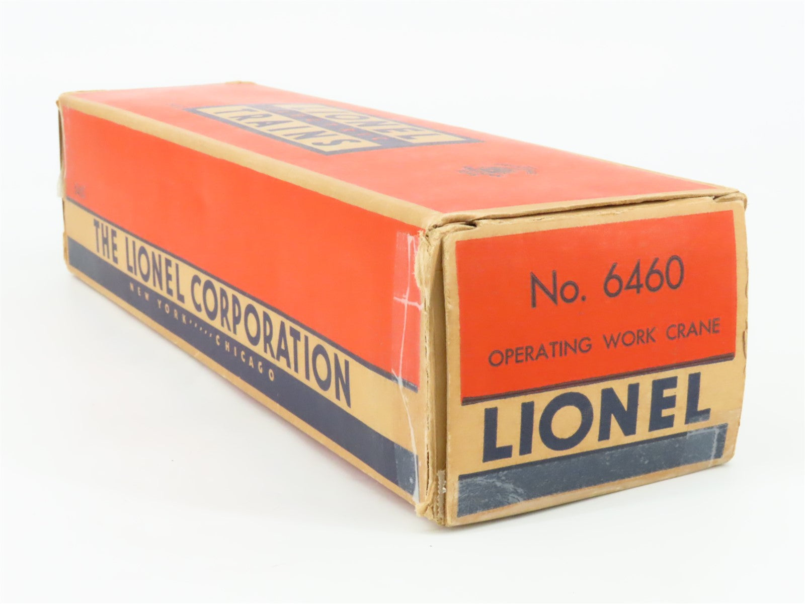O Gauge 3-Rail Lionel Lines 6460 Bucyrus Erie Class 250 Operating Crane Car