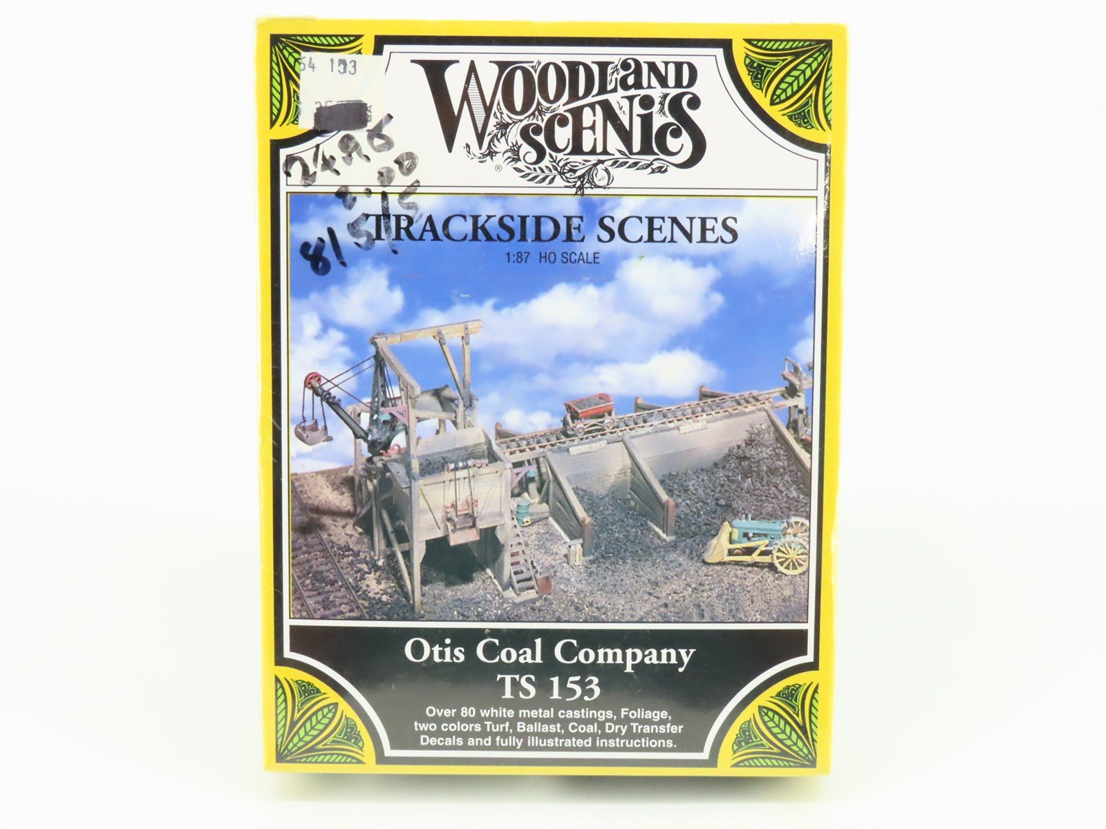 HO Scale Woodland Scenics TS-153 Otis Coal Company Building Kit SEALED