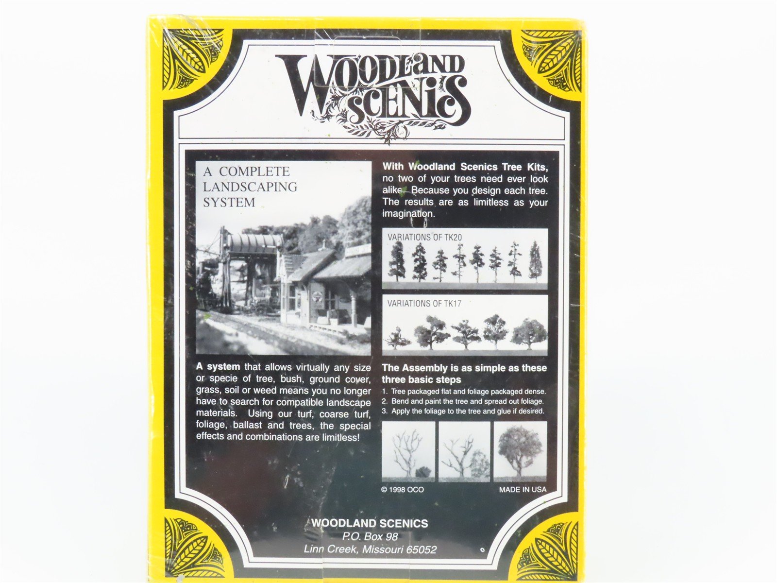 HO Scale Woodland Scenics TS-153 Otis Coal Company Building Kit SEALED