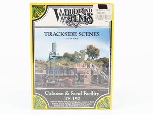 HO Scale Woodland Scenics TS-152 Caboose & Sand Facility Kit SEALED