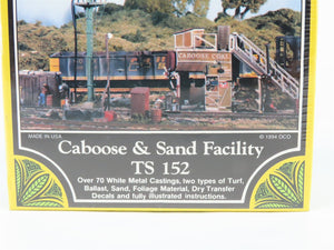 HO Scale Woodland Scenics TS-152 Caboose & Sand Facility Kit SEALED