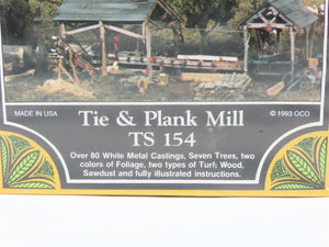 HO Scale Woodland Scenics TS-154 Tie & Plank Mill Facility Kit SEALED