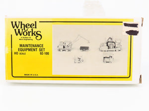 HO 1/87 Scale Wheel Works/Durango Press Kit 92-100 MoW Maintenance Equipment Set
