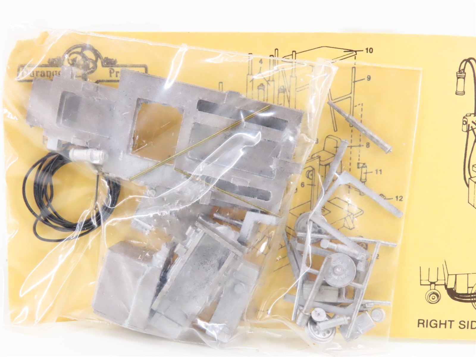HO 1/87 Scale Wheel Works/Durango Press Kit 92-100 MoW Maintenance Equipment Set