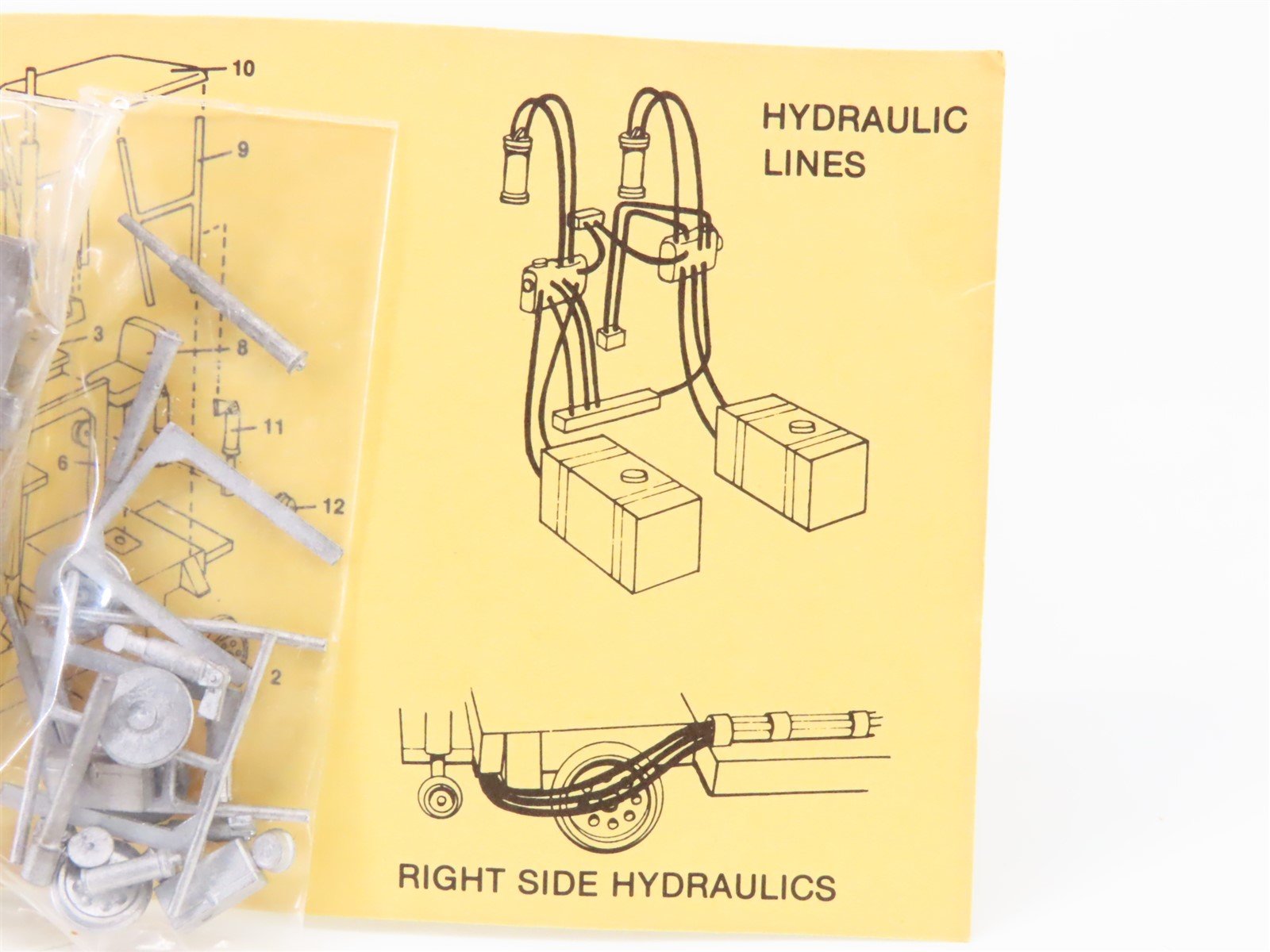 HO 1/87 Scale Wheel Works/Durango Press Kit 92-100 MoW Maintenance Equipment Set