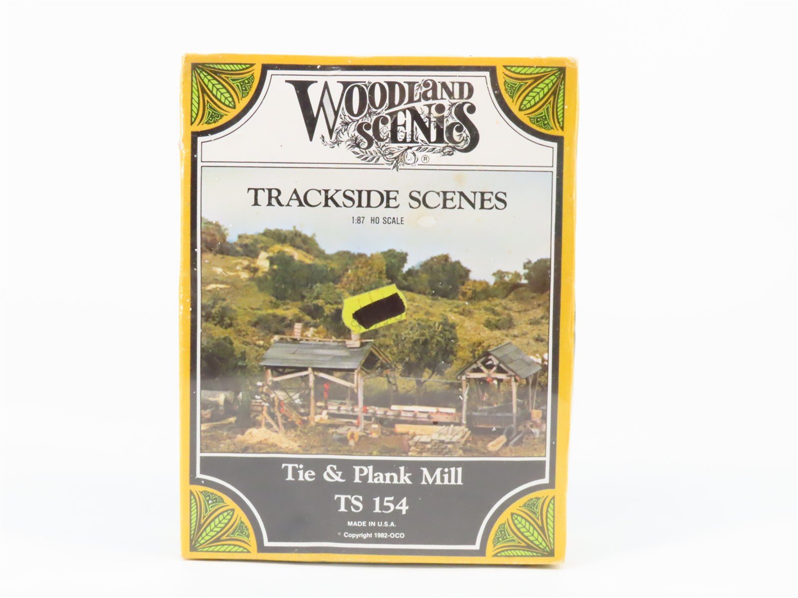 HO Scale Woodland Scenics TS-154 Tie & Plank Mill Facility Kit SEALED