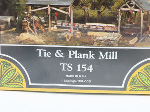 HO Scale Woodland Scenics TS-154 Tie & Plank Mill Facility Kit SEALED