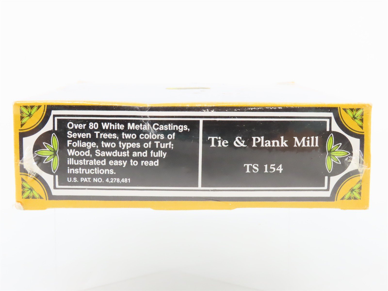HO Scale Woodland Scenics TS-154 Tie & Plank Mill Facility Kit SEALED