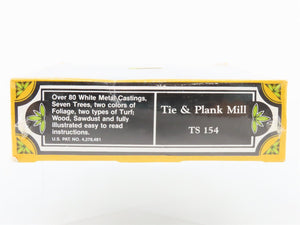 HO Scale Woodland Scenics TS-154 Tie & Plank Mill Facility Kit SEALED