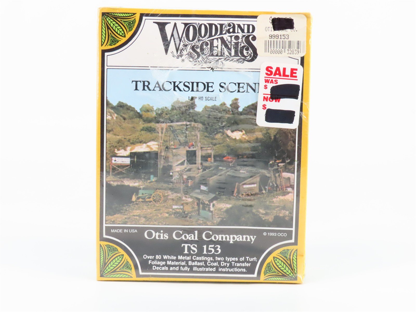 HO Scale Woodland Scenics TS-153 Otis Coal Company Building Kit SEALED