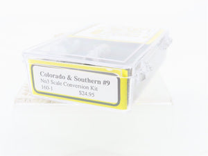 Nn3 Scale Gold Rush Models Kit 160-1 Undecorated C&S #9 Steam Conversion Kit