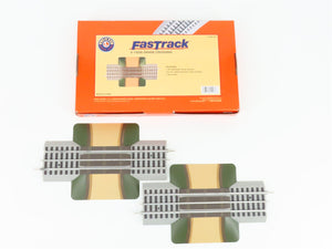 O Gauge 3-Rail Lionel 6-12036 Grade Crossing Track Piece 2-Pack