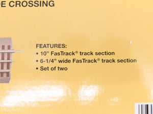O Gauge 3-Rail Lionel 6-12036 Grade Crossing Track Piece 2-Pack