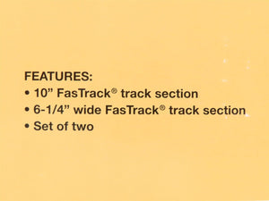 O Gauge 3-Rail Lionel 6-12036 Grade Crossing Track Piece 2-Pack