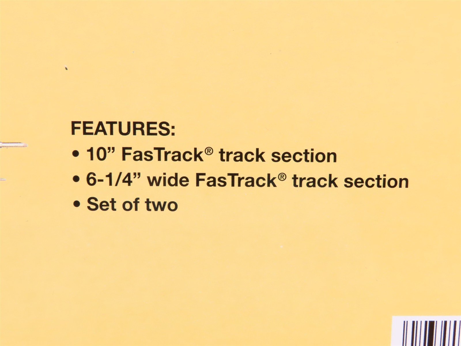 O Gauge 3-Rail Lionel 6-12036 Grade Crossing Track Piece 2-Pack