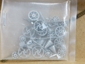 HO 1/87 Scale Rio Grande Kit Blacksmith Equipment Set #2: Overhead Belt Drive