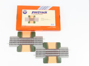 O Gauge 3-Rail Lionel 6-12036 Grade Crossing Track Piece 2-Pack