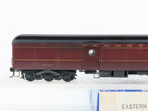 HO Scale Eastern Car Works 1002 PRR PB-70 Combine Passenger #9606 - Weathered