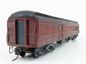 HO Scale Eastern Car Works 1002 PRR PB-70 Combine Passenger #9606 - Weathered
