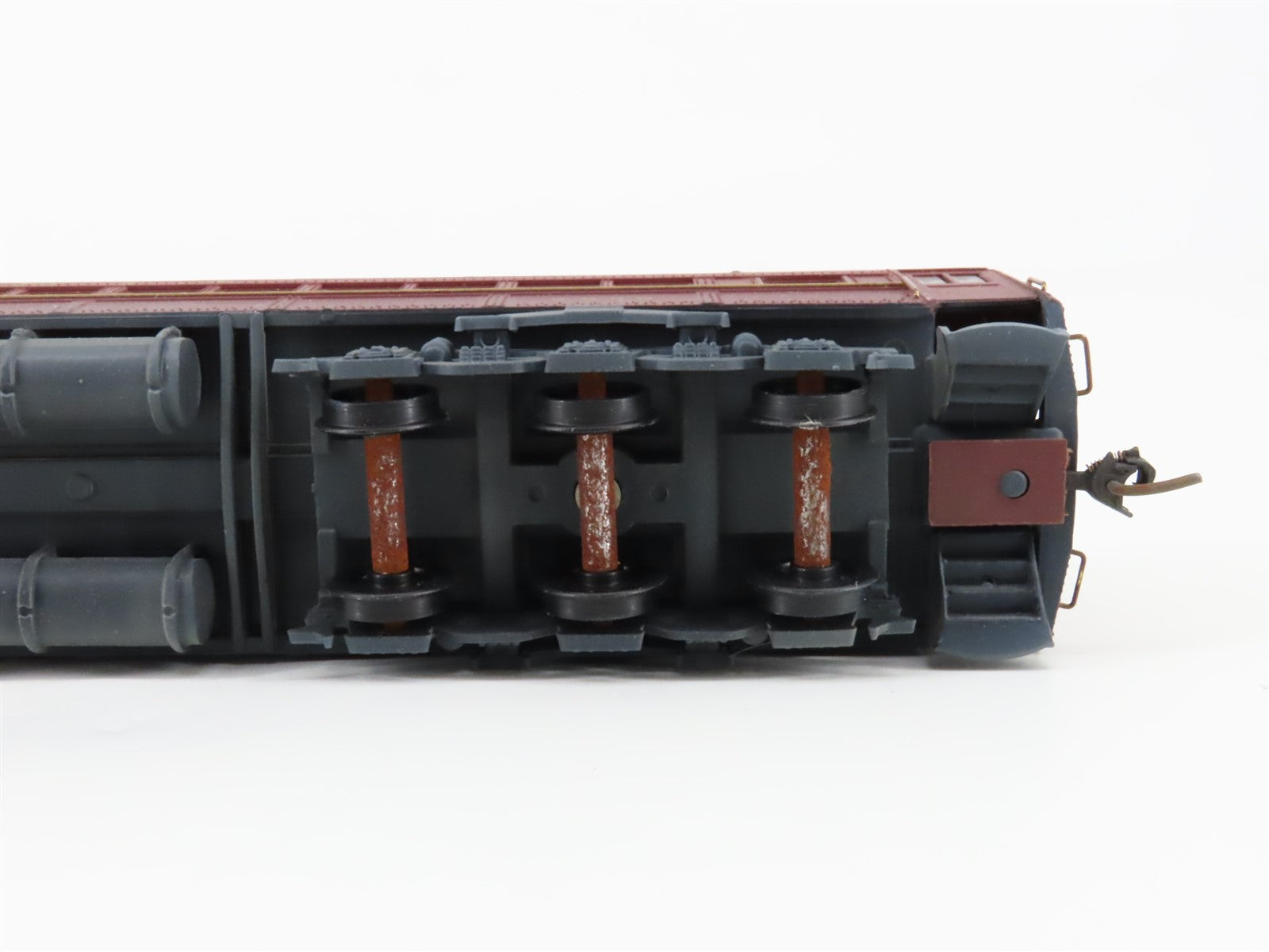 HO Scale Eastern Car Works 1002 PRR PB-70 Combine Passenger #9606 - Weathered