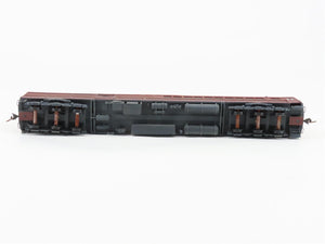 HO Scale Eastern Car Works 1002 PRR PB-70 Combine Passenger #9606 - Weathered