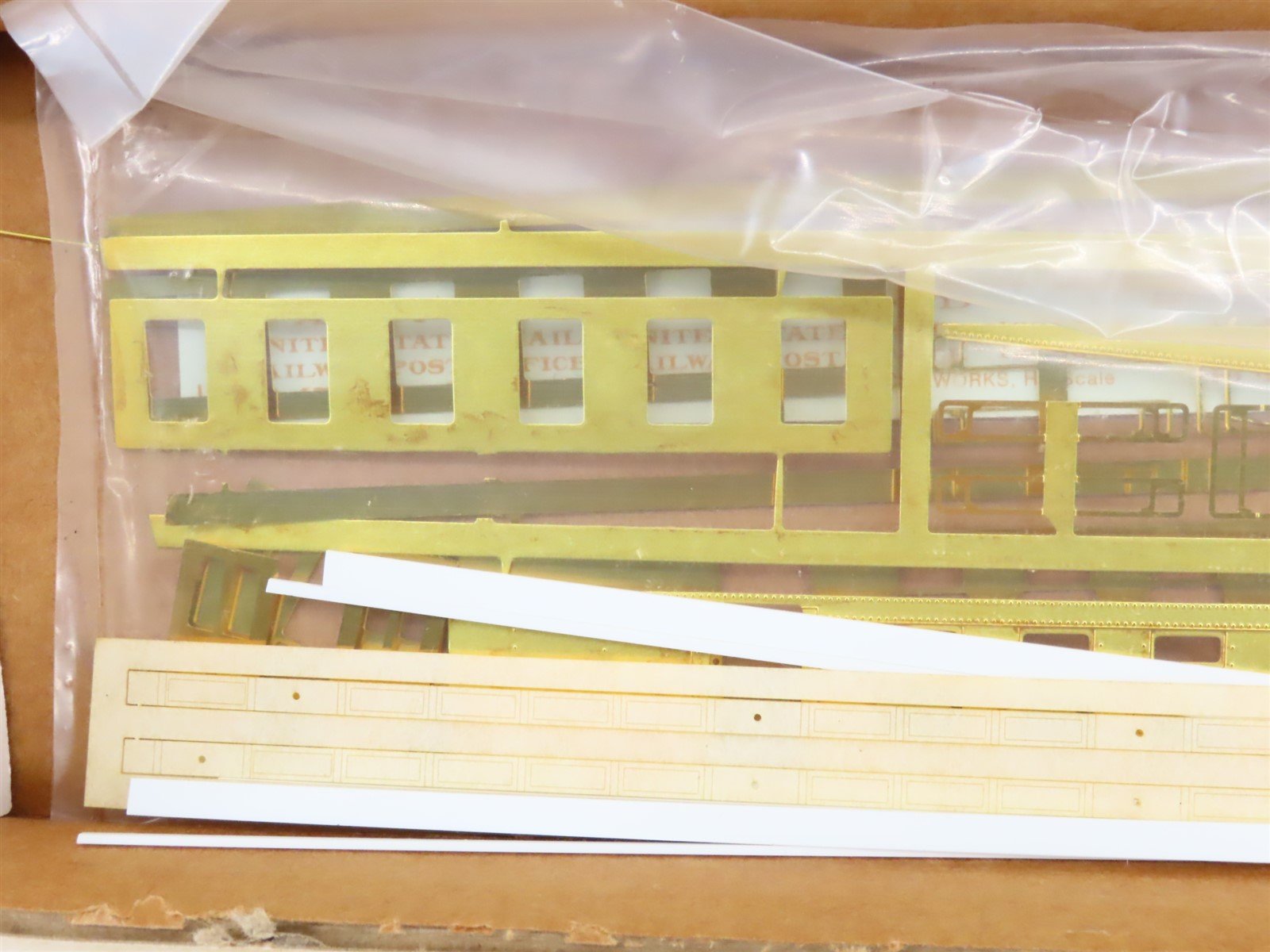 HO Bethlehem Car Works BRASS Kit #640 Undecorated B&O H-11 RPO Passenger Car