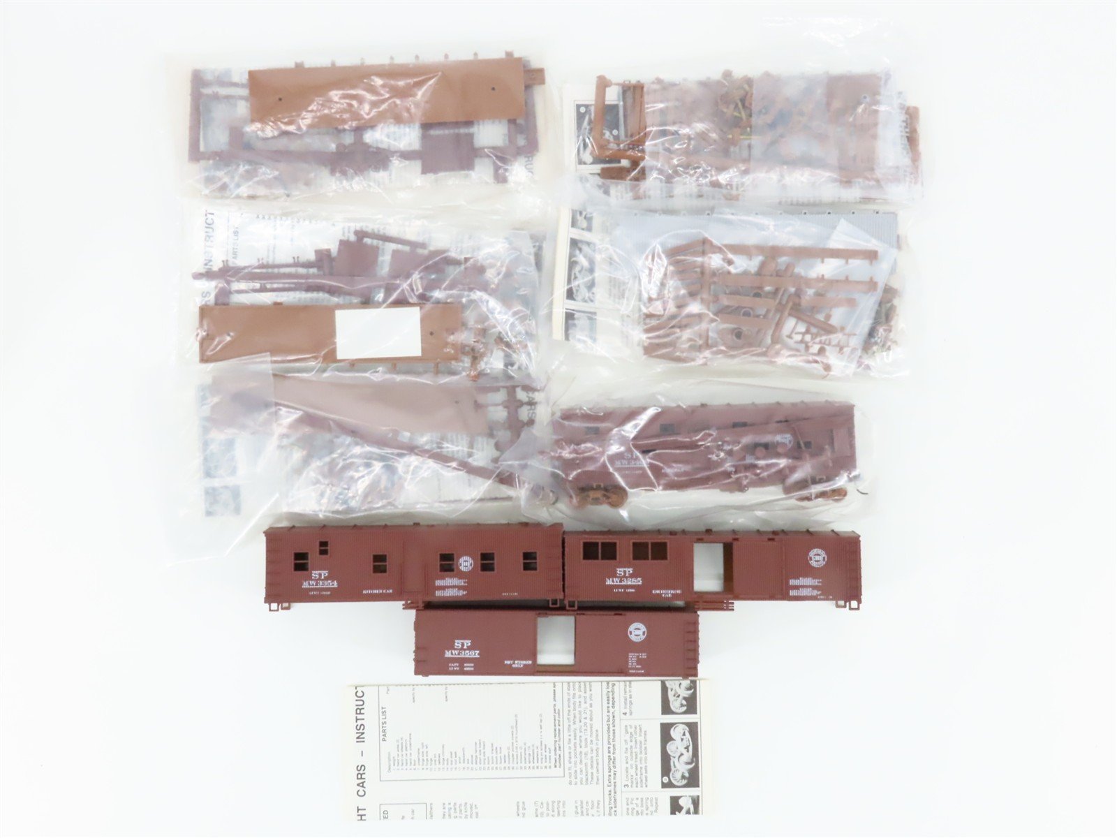 HO Scale Walthers SP Southern Pacific Work Train Kit