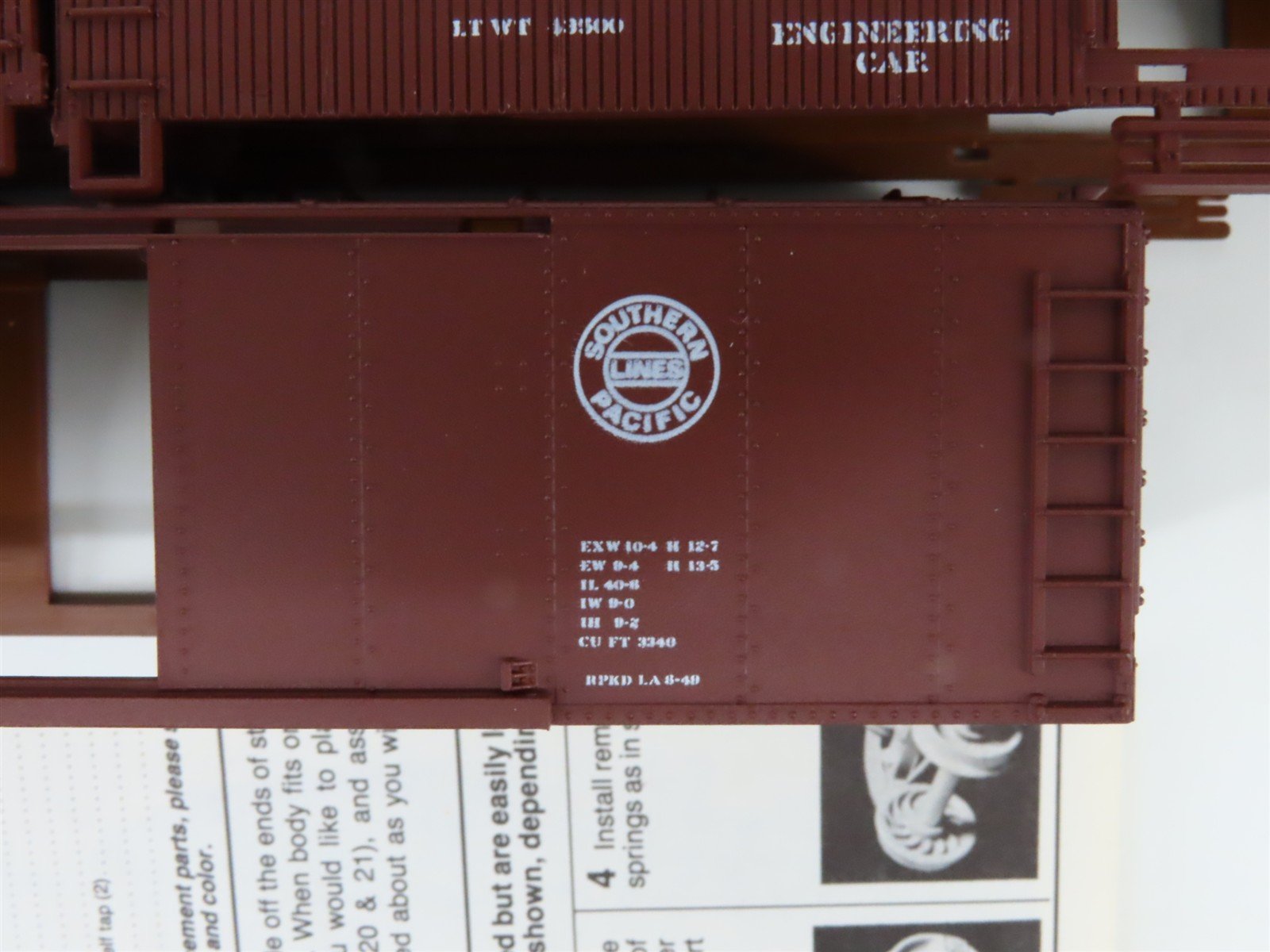 HO Scale Walthers SP Southern Pacific Work Train Kit