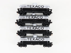 N Scale Micro-Trains MTL 99300008 TCX Texaco 39' Single Dome Tankcar 4-Pack