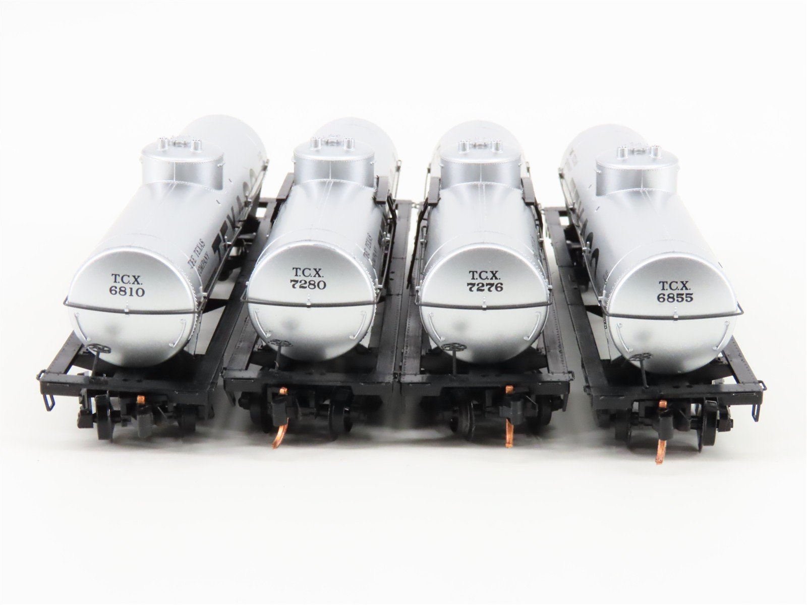 N Scale Micro-Trains MTL 99300008 TCX Texaco 39' Single Dome Tankcar 4-Pack