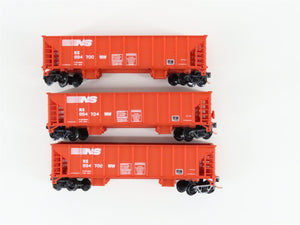 N Scale Walthers 932-38707 NS Norfolk Southern Ballast Hopper 3-Pack