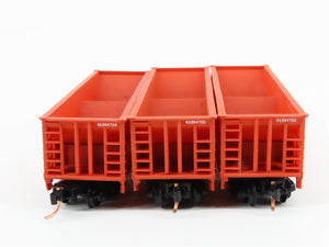 N Scale Walthers 932-38707 NS Norfolk Southern Ballast Hopper 3-Pack