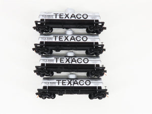 N Scale Micro-Trains MTL 99300008 TCX Texaco 39' Single Dome Tankcar 4-Pack