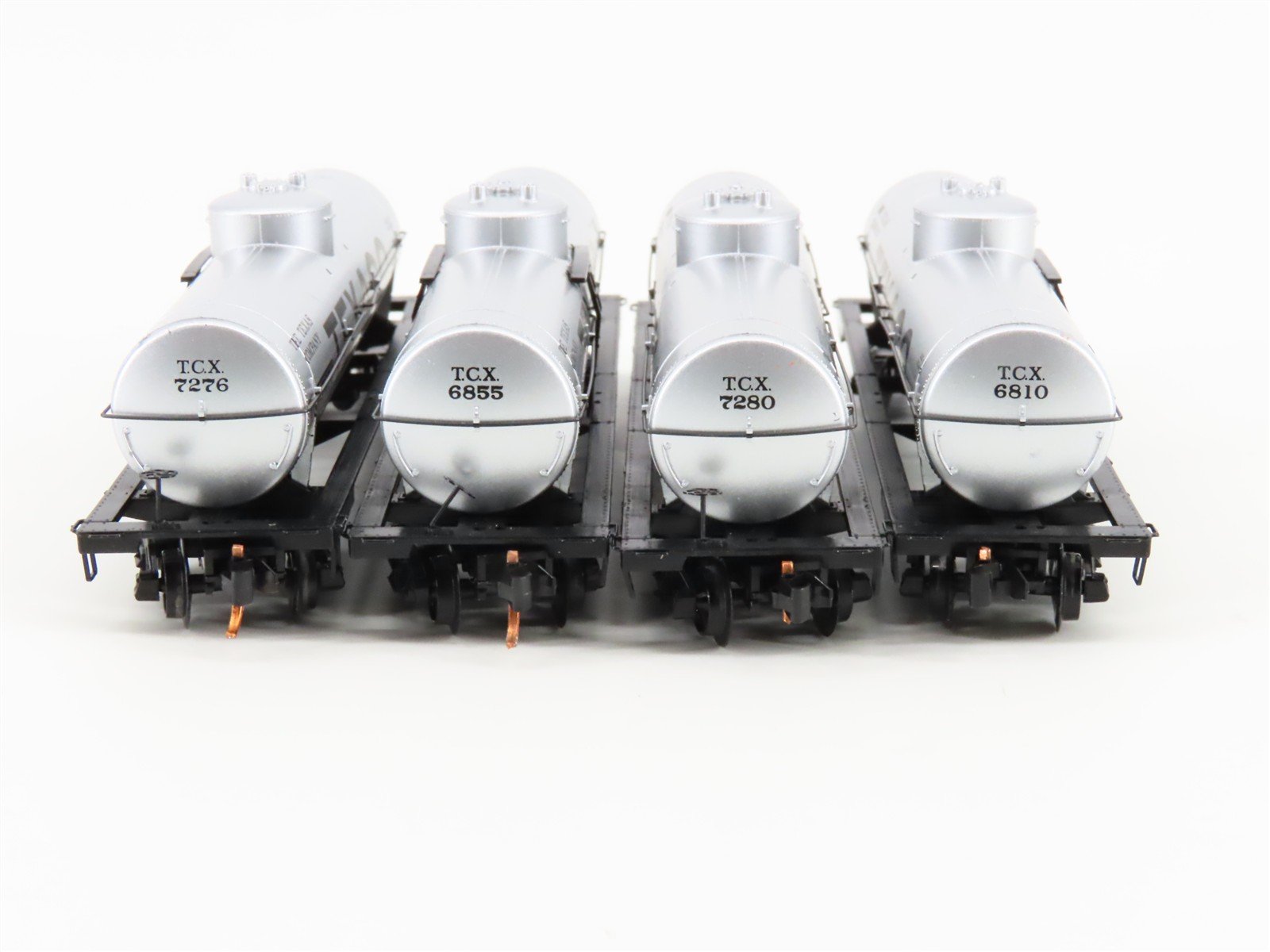 N Scale Micro-Trains MTL 99300008 TCX Texaco 39' Single Dome Tankcar 4-Pack