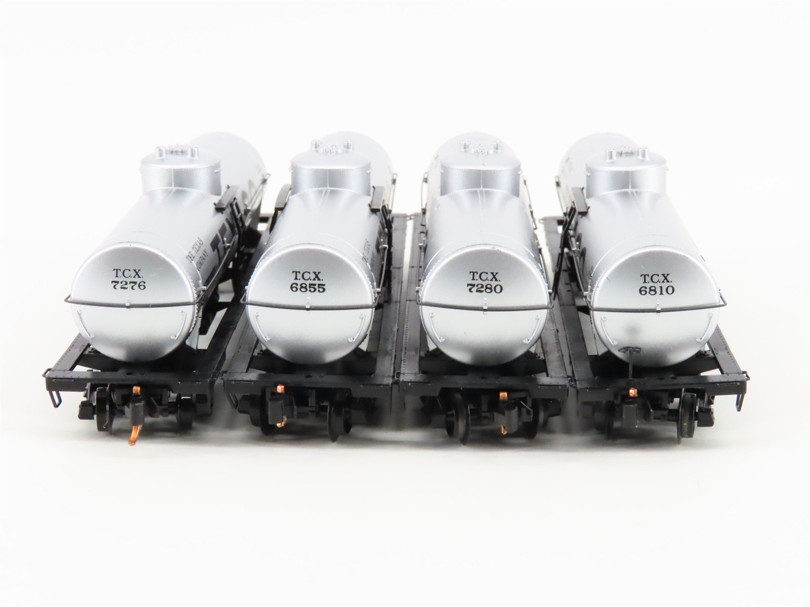 N Scale Micro-Trains MTL 99300008 TCX Texaco 39' Single Dome Tankcar 4-Pack