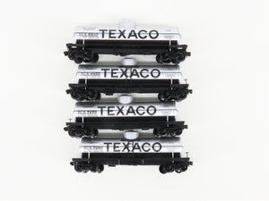 N Scale Micro-Trains MTL 99300008 TCX Texaco 39' Single Dome Tankcar 4-Pack