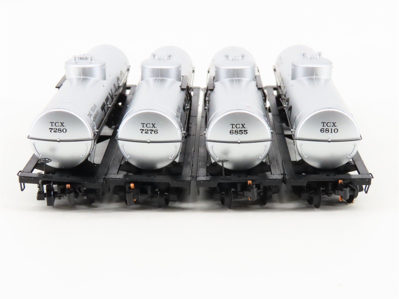N Scale Micro-Trains MTL 99300008 TCX Texaco 39' Single Dome Tankcar 4-Pack