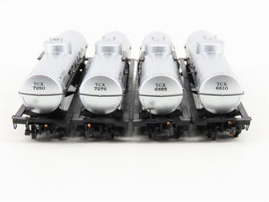 N Scale Micro-Trains MTL 99300008 TCX Texaco 39' Single Dome Tankcar 4-Pack