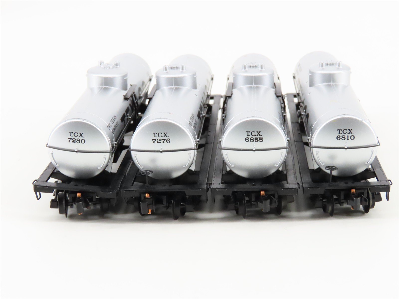 N Scale Micro-Trains MTL 99300008 TCX Texaco 39' Single Dome Tankcar 4-Pack