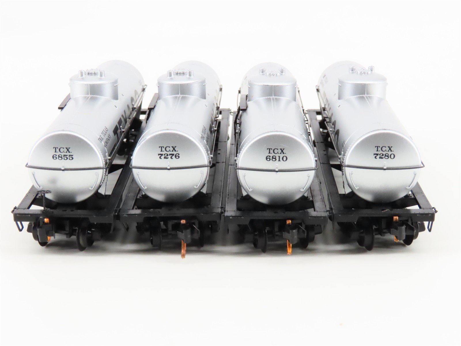 N Scale Micro-Trains MTL 99300008 TCX Texaco 39' Single Dome Tankcar 4-Pack