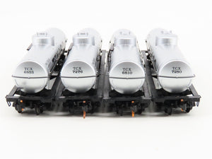 N Scale Micro-Trains MTL 99300008 TCX Texaco 39' Single Dome Tankcar 4-Pack